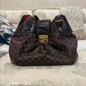 Louis Vuitton - Damier Ebene Sistina GM- discontinued